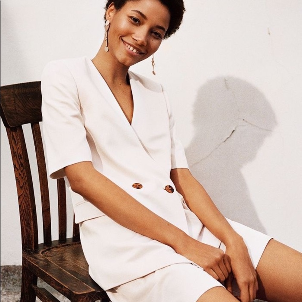 Mango Double Double-Breasted Blazer - image 1